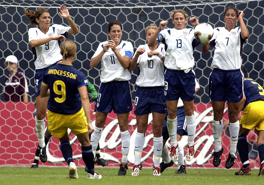 FIFA Womens 2003 World Cup - Group A - United States vs. Sweden - September 21, 2003 #8 Photograph by Al Messerschmidt