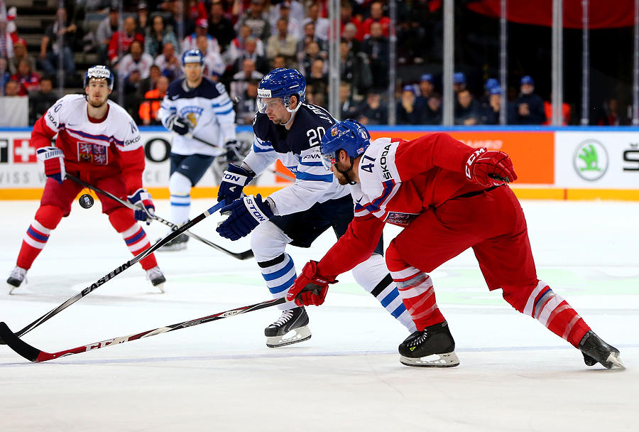 Finland v Czech Republic - 2015 IIHF Ice Hockey World Championship Quarter Final #8 Photograph by Martin Rose