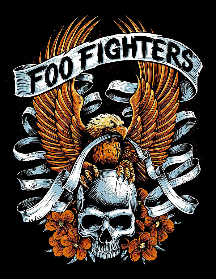 Foo Fighters Digital Art by Lune Tamayo