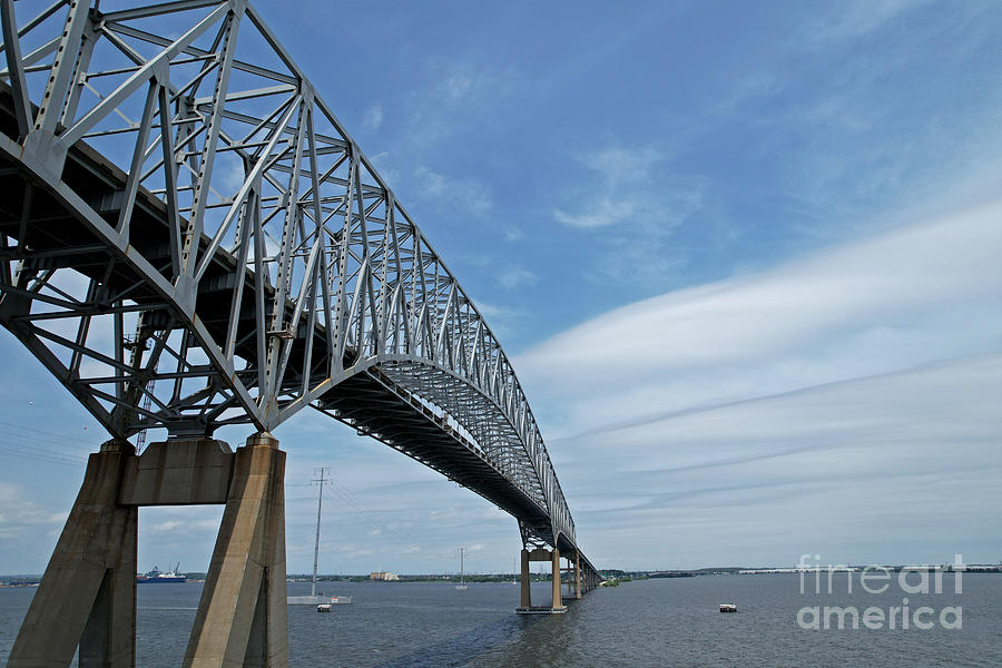 Francis Scott Key Bridge Photograph by Ben Schumin - Fine Art America