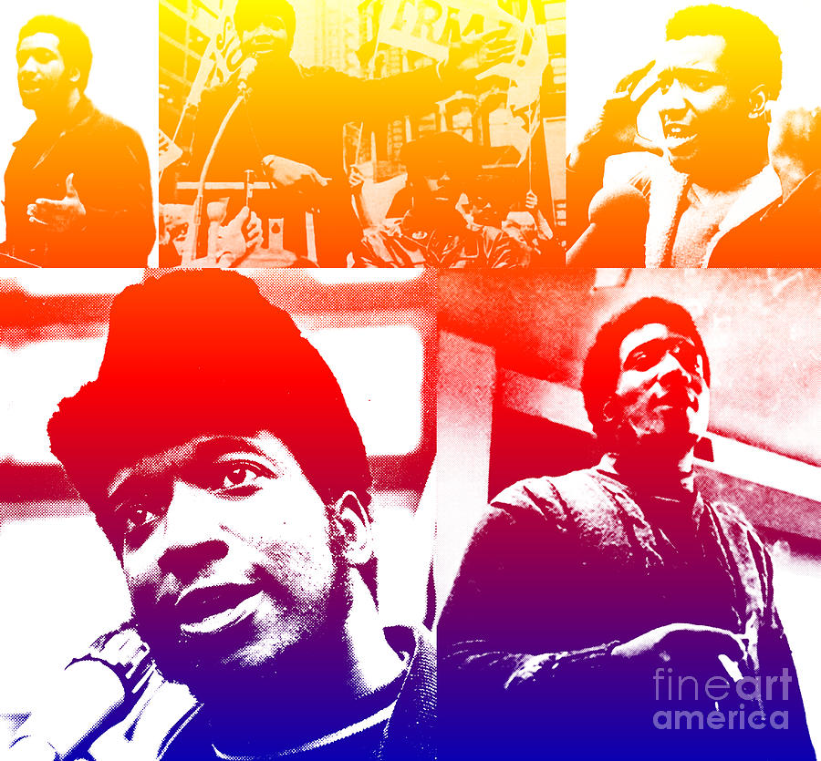 Fred Hampton Black Panthers Collage Mixed Media by Fred Hampton - Fine ...