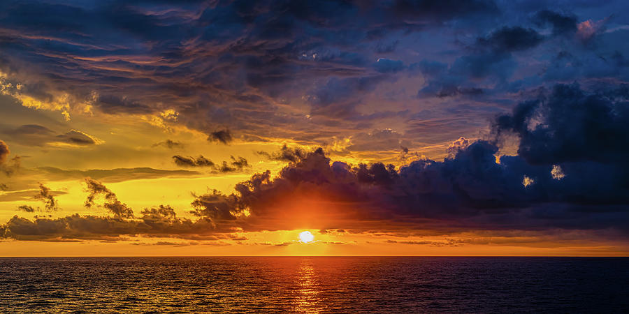 From our balcony, the great Pacific Ocean and the wonderful suns #8 Photograph by Tommy Farnsworth