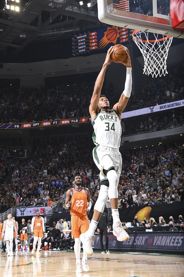 Giannis Antetokounmpo Photograph by Andrew D. Bernstein