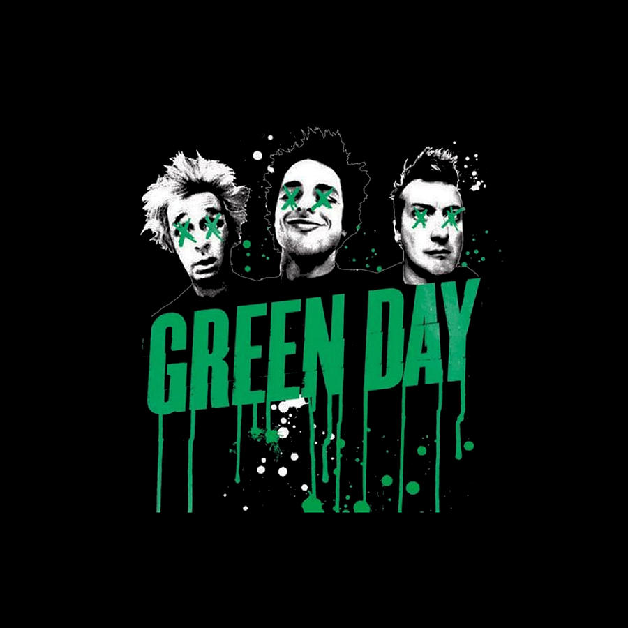 Green Day Band clothes best collection designs Digital Art by Juangs