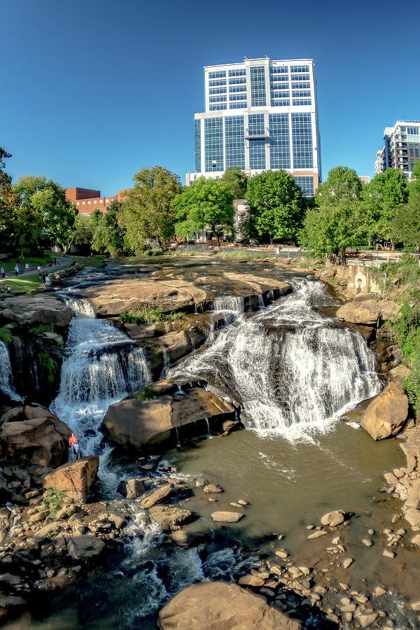 Greenville South Carolina On Reedy River In Downtown #8 Photograph by Alex Grichenko