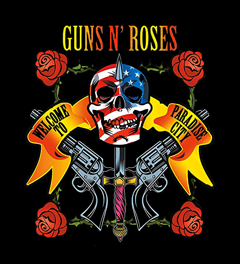 Guns N Roses Digital Art by Jung Jeha - Fine Art America