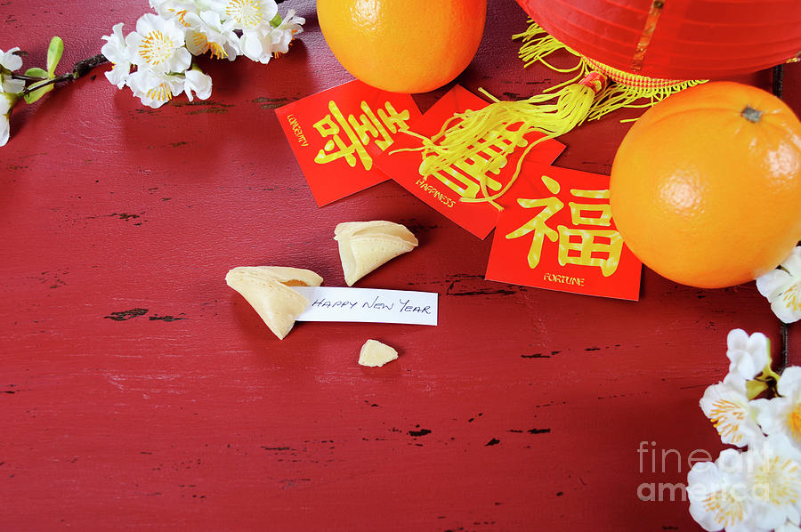 Happy Lunar New Year #8 Photograph by Milleflore Images