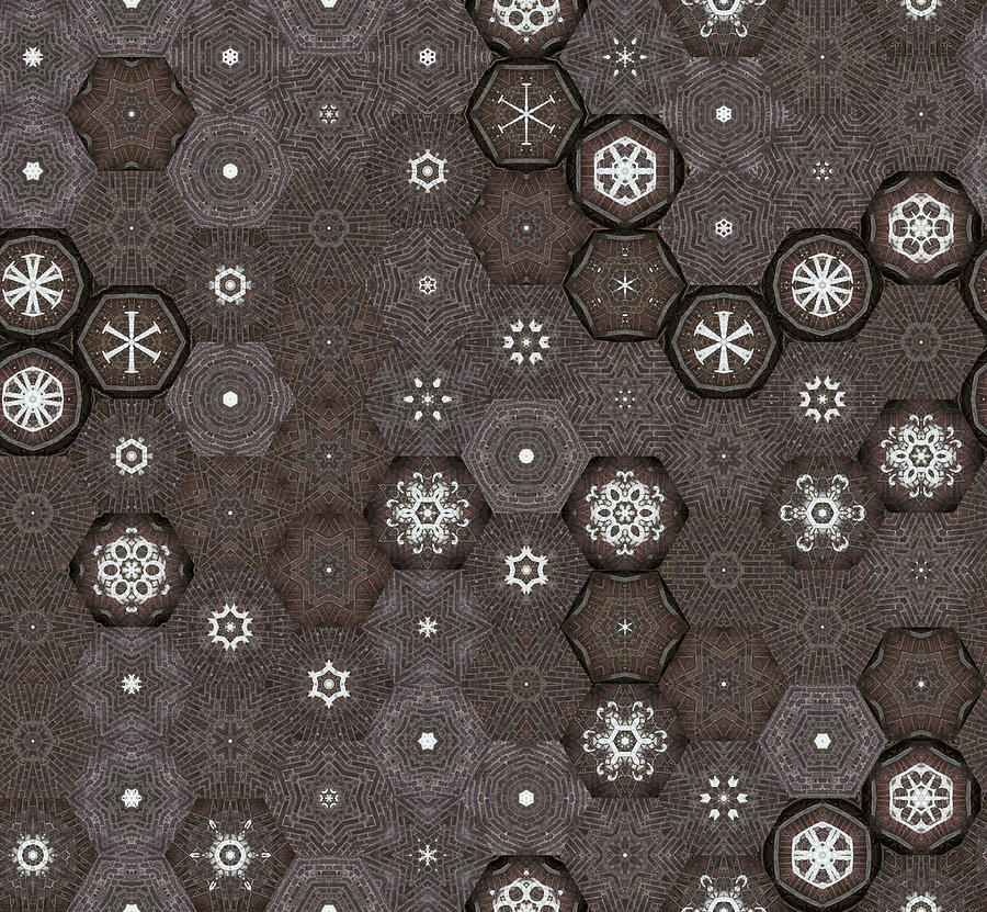 Hexagon Pattern for Apparels Digital Art by Tin Tran - Pixels