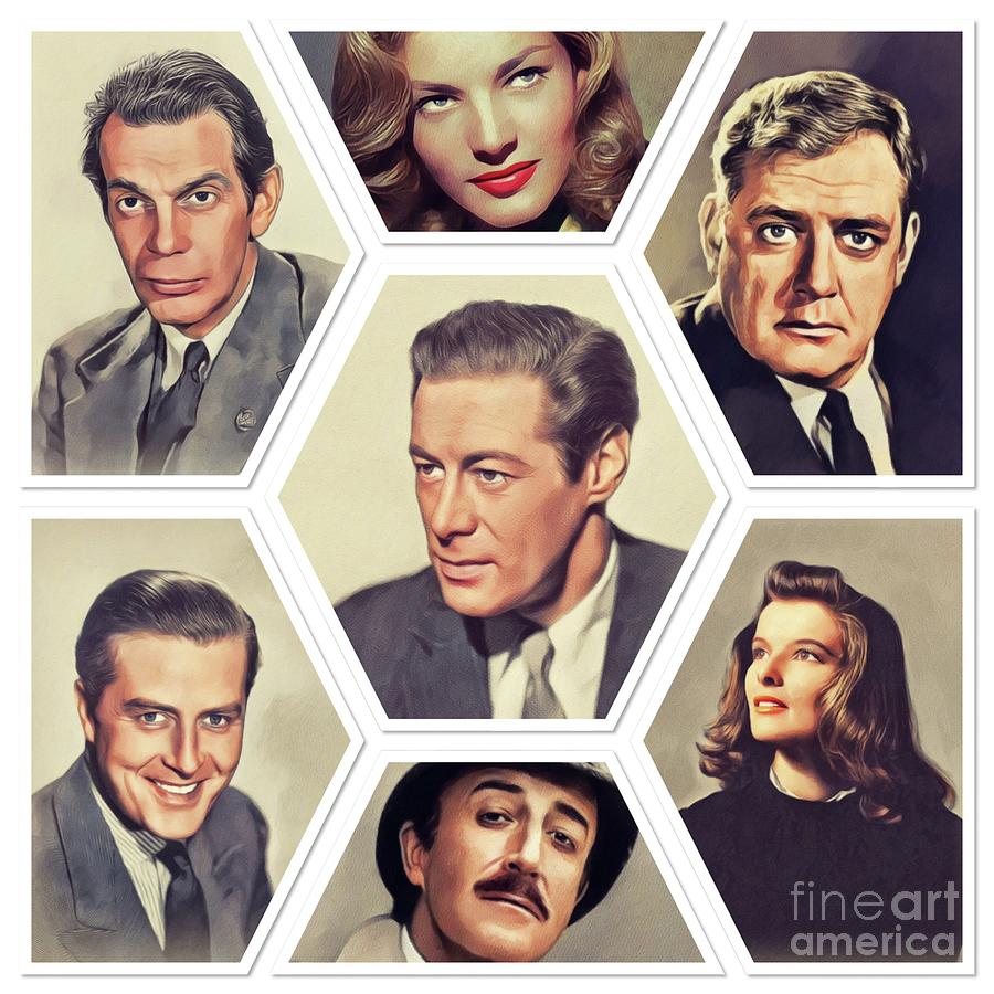 Hollywood Legends #8 Painting by Esoterica Art Agency