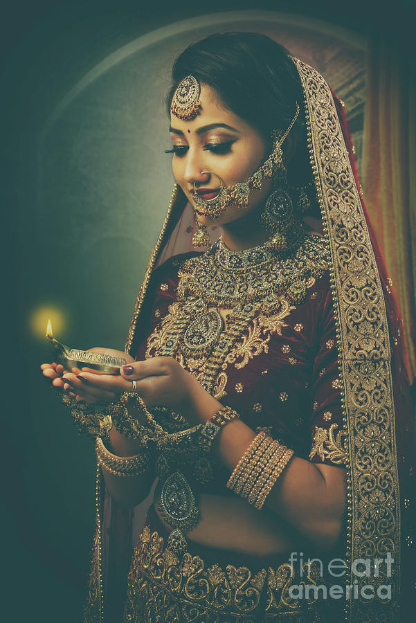 Indian Bride #8 Photograph by Kiran Joshi