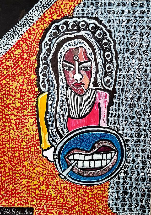 Israel art contemporary artist from Israel drawings for sale Mirit Ben ...