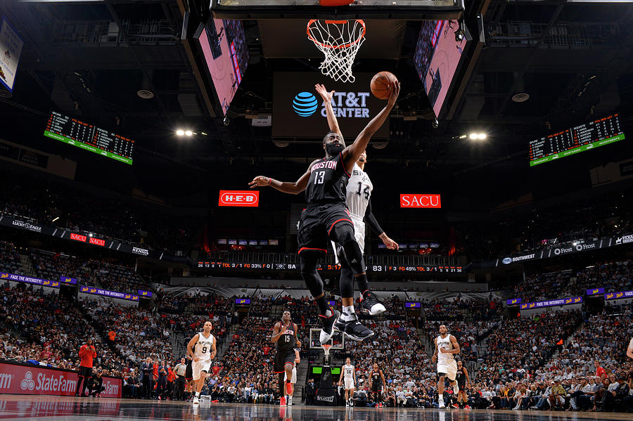 James Harden #8 Photograph by Jesse D. Garrabrant James Harden #8 Photograph by Jesse D. Garrabrant