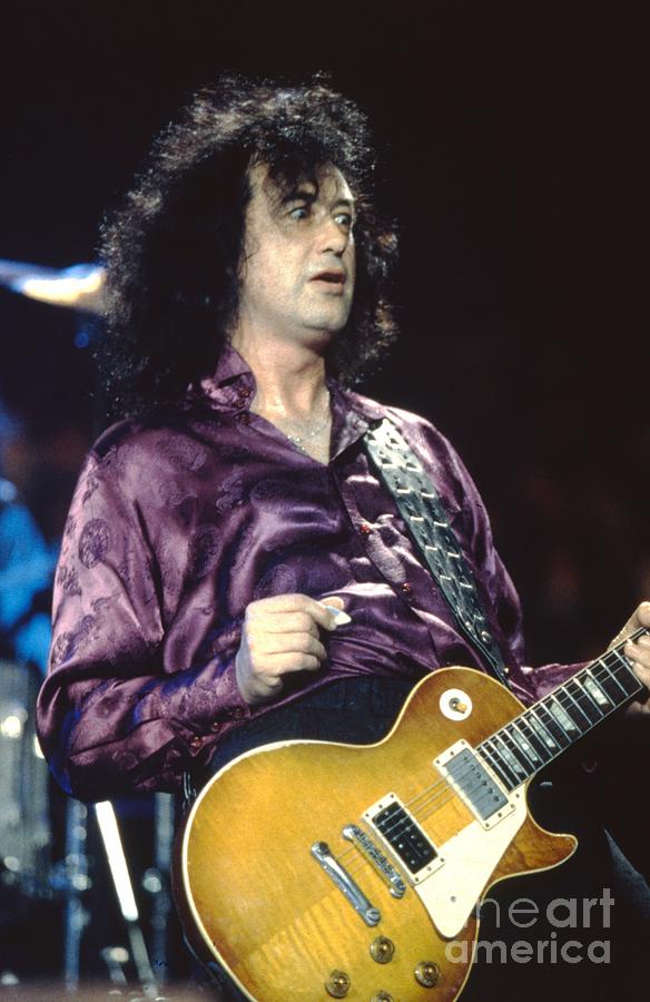 Jimmy Page Photograph by Concert Photos Fine Art America