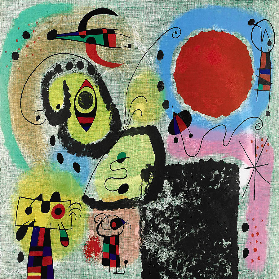 Joan Miro Painting by Art one - Fine Art America