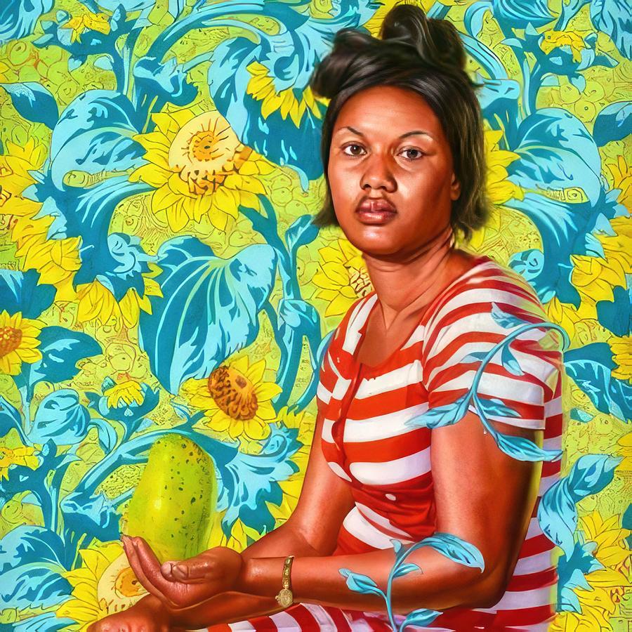 Kehinde Wiley Painting by Vida Trim - Fine Art America