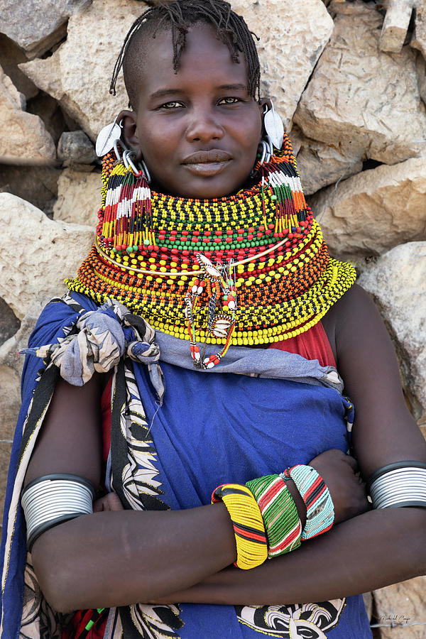Kenia Portraits #8 Photograph by Mache Del Campo