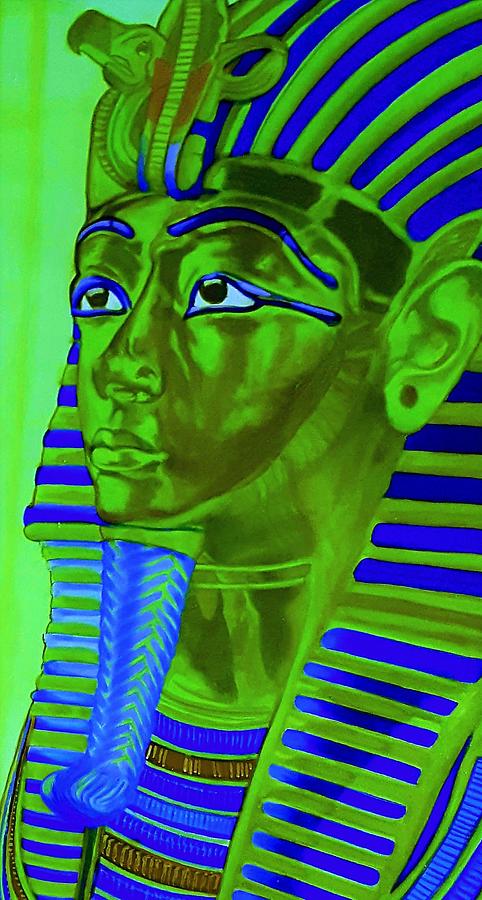 King Tutankhamun #8 Painting by Loraine Yaffe