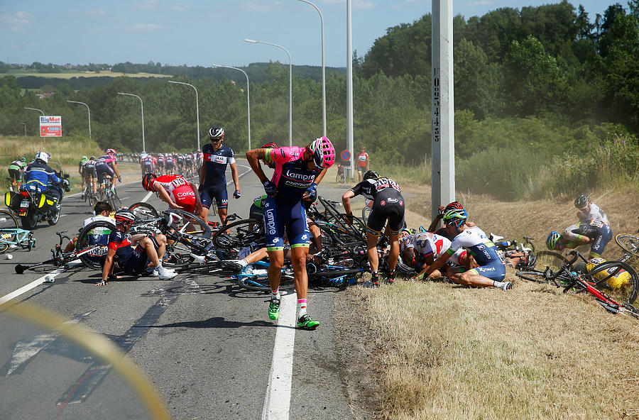 Le Tour de France 2015 - Stage Three #8 Photograph by Doug Pensinger
