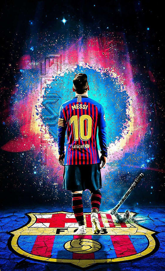 46911 FC Barcelona HD, 3D, CGI, Logo, Digital Art, Lionel Messi - Rare  Gallery HD Wallpapers