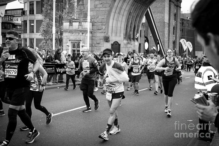 London Marathon. #9 Photograph by Cyril Jayant