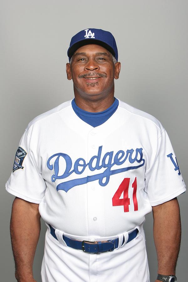 Los Angeles Dodgers Photo Day #8 Photograph by Tony Firriolo