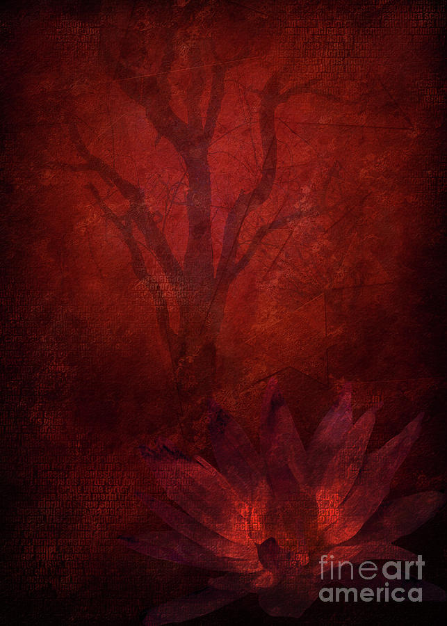 Lotus flower #8 Digital Art by Bruce Rolff