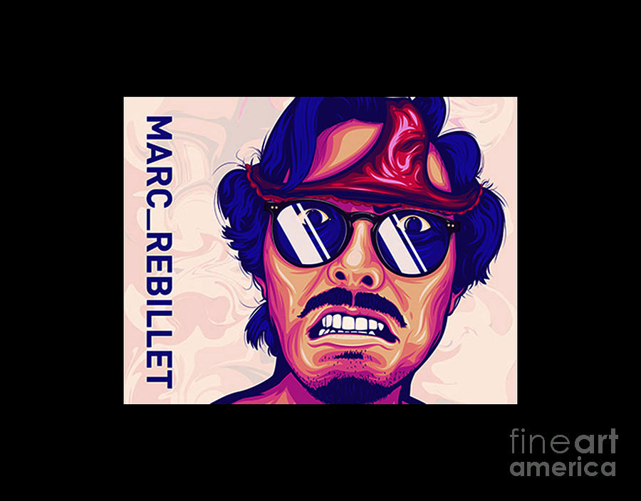 Marc Rebillet singer and youtuber favorite Mixed Media by Simpson Anand ...