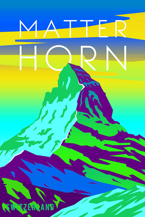 Matterhorn #8 Digital Art by Celestial Images