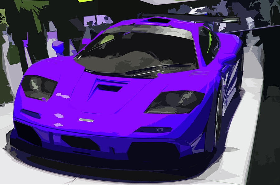 McLaren F1 LM #8 Digital Art by Thespeedart McLaren F1 LM #8 Digital Art by Thespeedart
