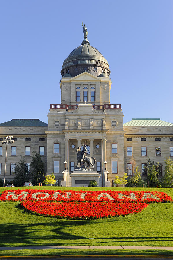 Montana State Capitol building, Helena, Montana #8 Photograph by Dennis Macdonald
