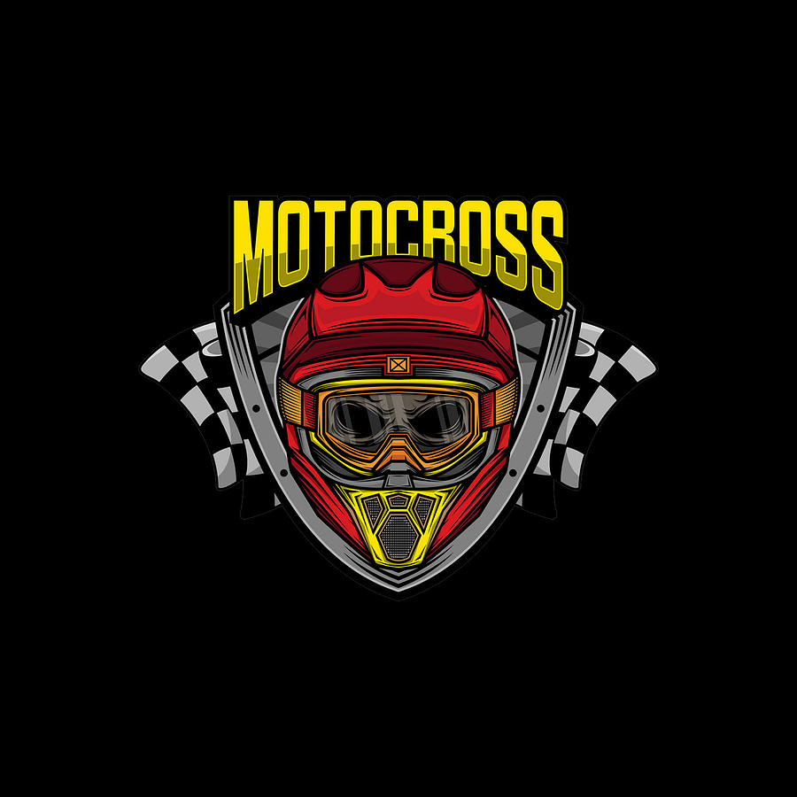 Motocross Best Collection Designs Logo Digital Art by Juangs Shop ...