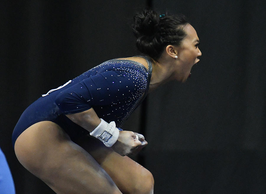 NCAA GYMNASTICS: APR 21 Womens National Championship #8 Photograph by Icon Sportswire