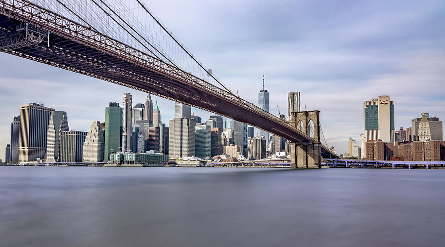 New York City Skyline Manhattan Panorama View #8 Photograph by Alex Grichenko