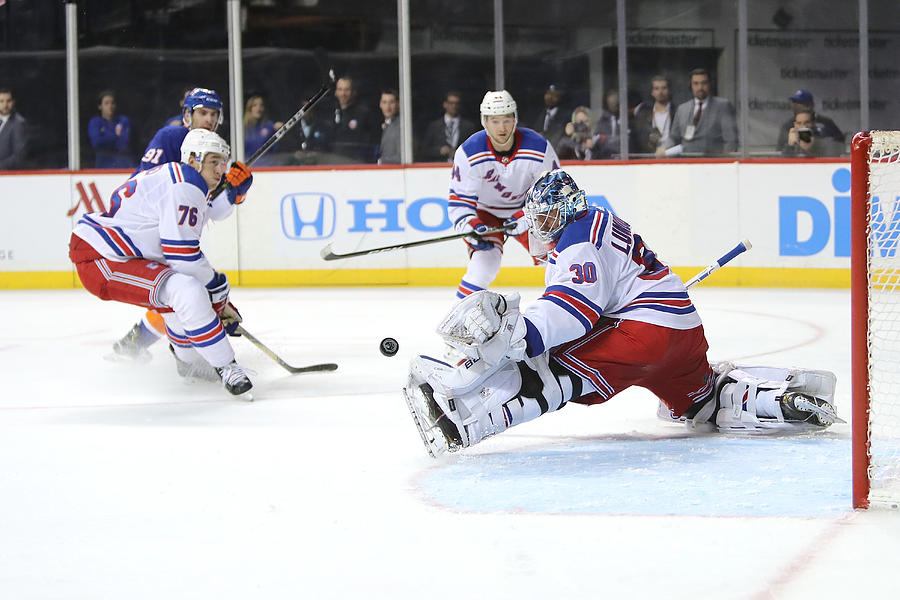 New York Rangers v New York Islanders #8 Photograph by Abbie Parr