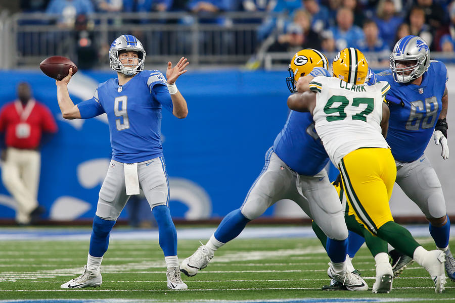 NFL: DEC 31 Packers at Lions #8 Photograph by Icon Sportswire