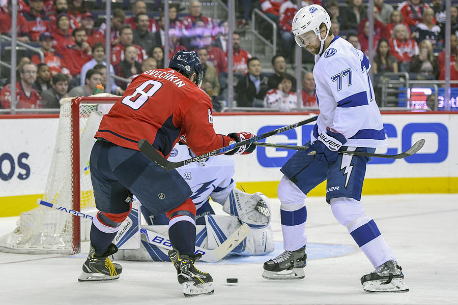 NHL: FEB 20 Lightning at Capitals #8 Photograph by Icon Sportswire