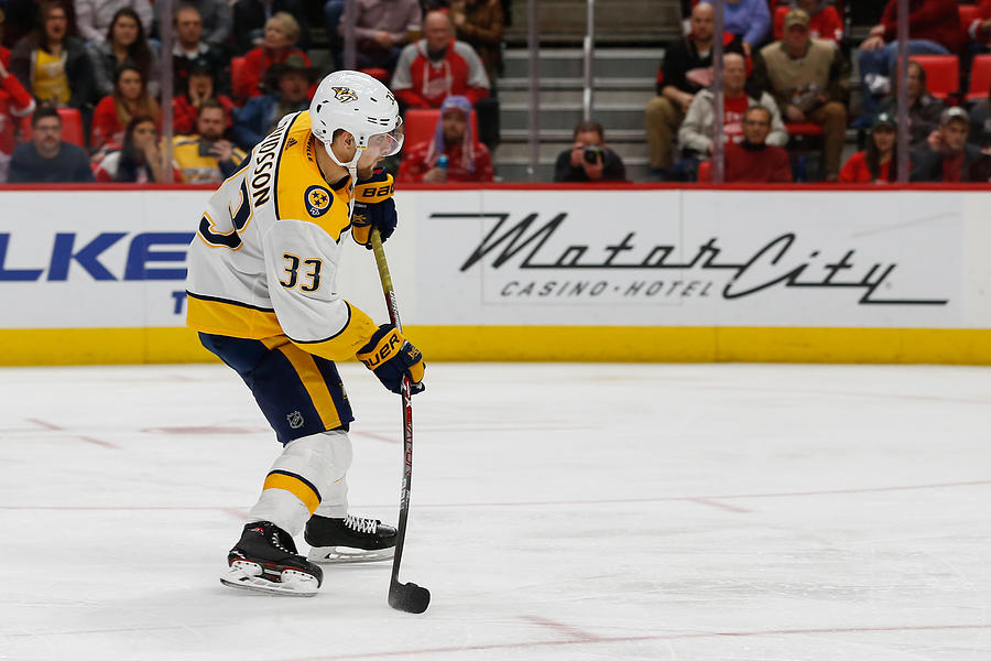 NHL: FEB 20 Predators at Red Wings #8 Photograph by Icon Sportswire