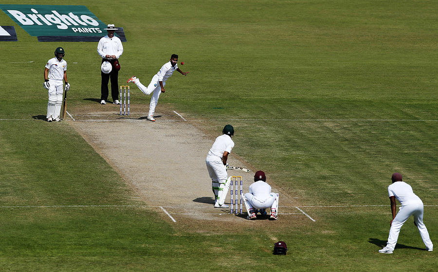 Pakistan v West Indies - 3rd Test: Day Four #8 Photograph by Chris Whiteoak