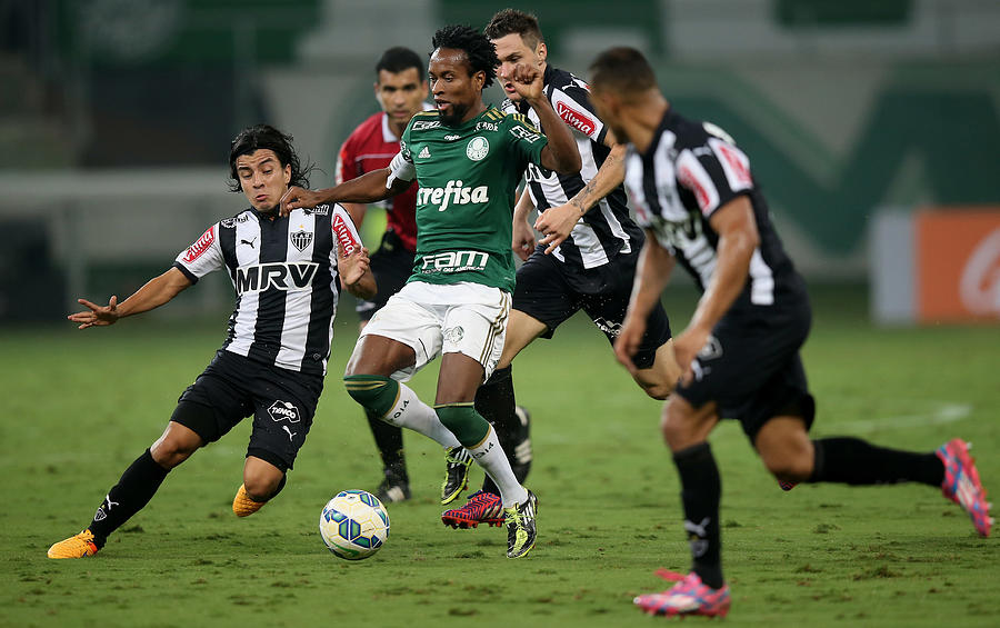 Palmeiras v Atletico MG - Brasileirao Series A 2015 #8 Photograph by Friedemann Vogel