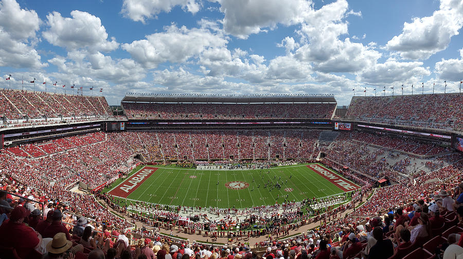 Panorama Bryant-Denny Stadium #9 Photograph by Kenny Glover