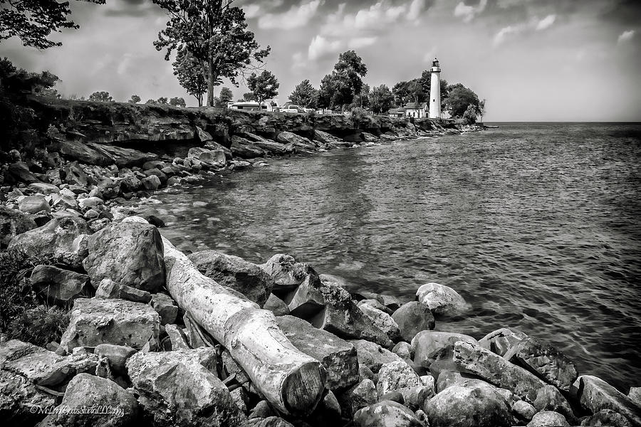 Pointe Aux Barques Lighthouse #8 Photograph by LeeAnn McLaneGoetz McLaneGoetzStudioLLCcom