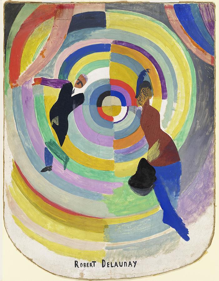 Political Drama #5 Painting by Robert Delaunay