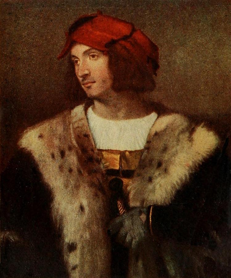 Portrait Painting - Portrait of a Man #8 by Titian