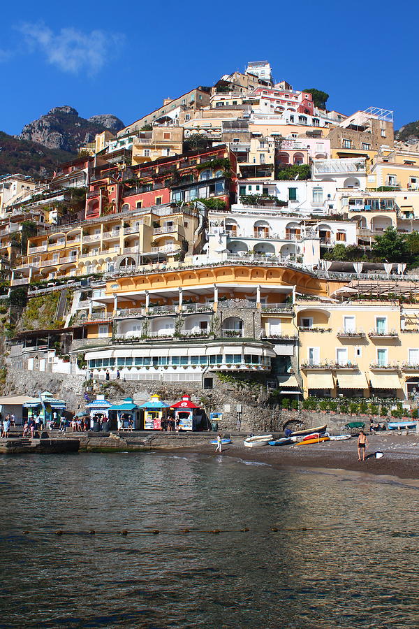 Positano waterfront. The Amalfi Coast, Campania, Italy #8 Photograph by Amaia Arozena & Gotzon Iraola