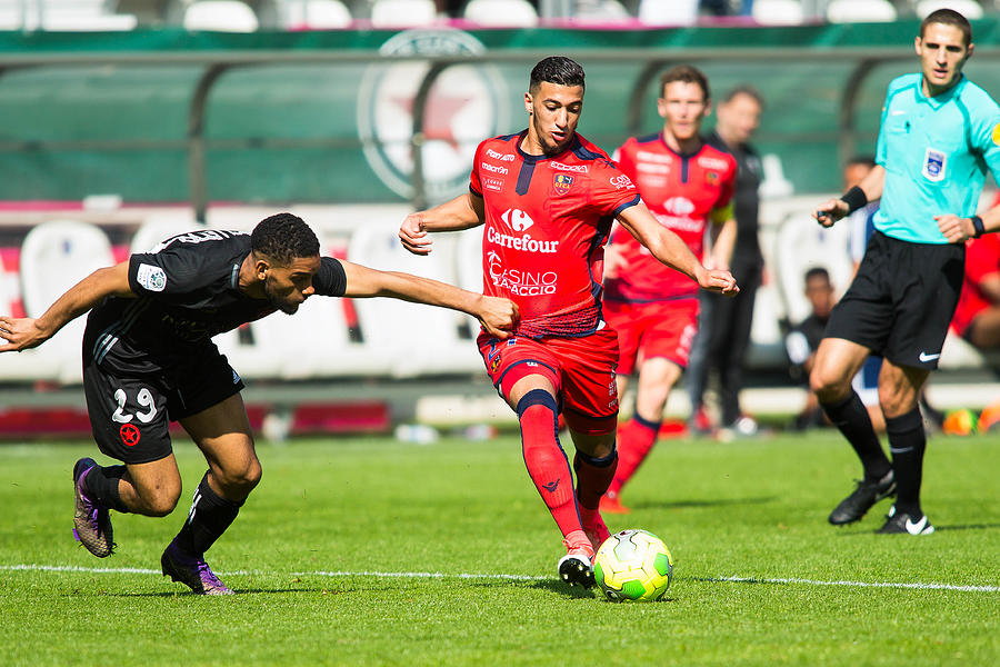 Red Star FC v Gazelec Ajaccio - Ligue 2 #8 Photograph by Icon Sport
