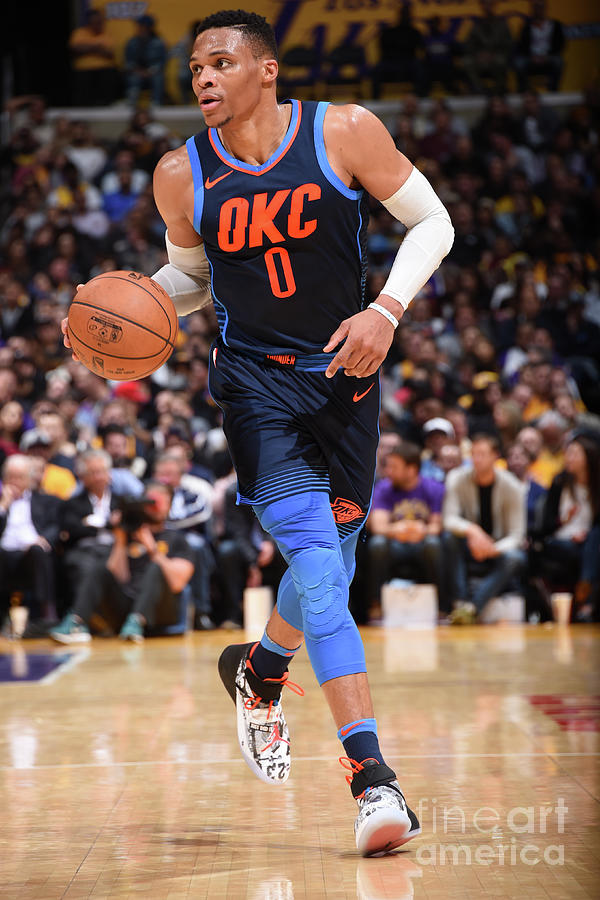 Russell Westbrook Photograph by Andrew D. Bernstein Russell Westbrook Photograph by Andrew D. Bernstein