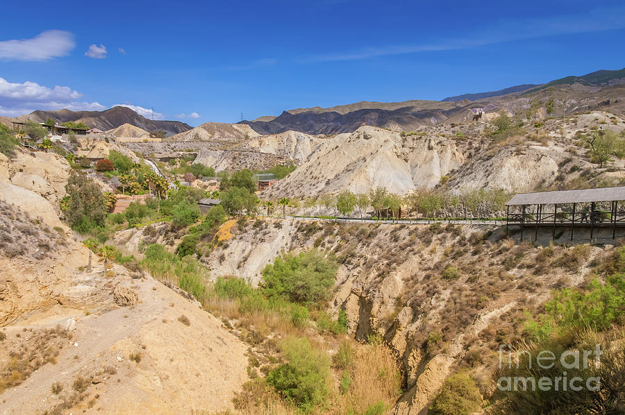 Scenic desert landscape in Tabernas in Spain Photograph by Beautiful ...