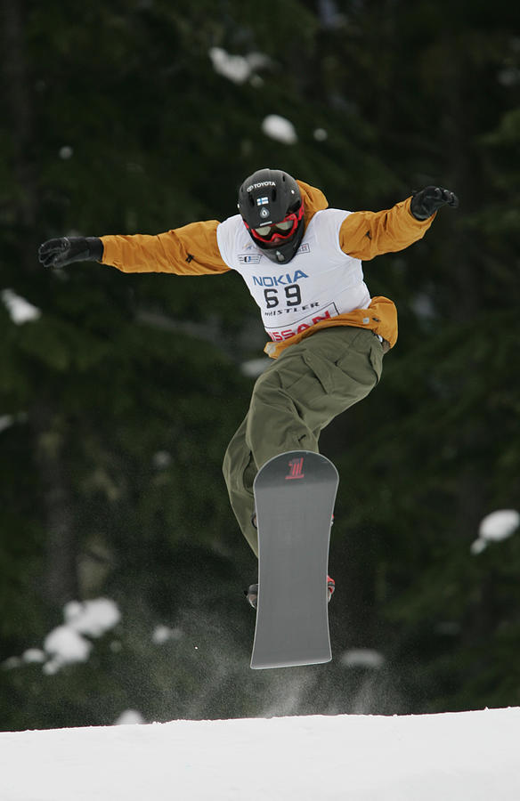 Snowboard FIS World Championships #8 Photograph by Doug Pensinger