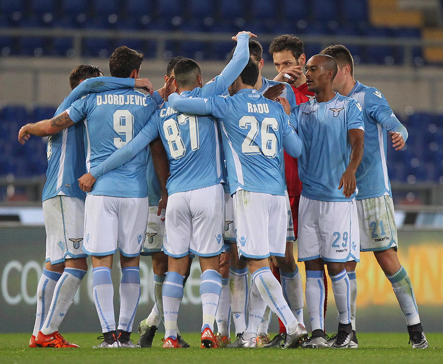 SS Lazio v Udinese Calcio - TIM Cup #8 Photograph by Paolo Bruno
