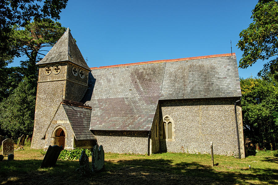 St James Church, Bicknor, Kent Photograph by Mark Summerfield - Fine ...